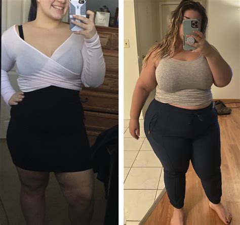 Since the marriage, her weight fluctuated between 190 and 205 over the next few years. . Reddit partner weight gain